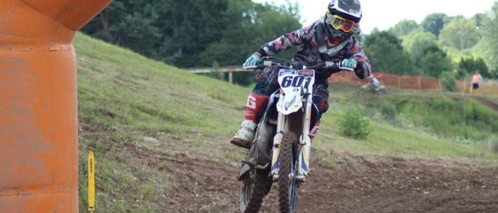 Vecumnieku novada sportists Ukrainā izcīna trešo vietu motokrosā