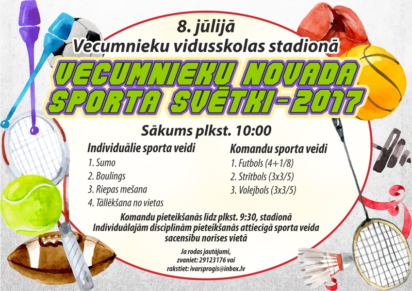 Vecumnieku novada sporta svētki