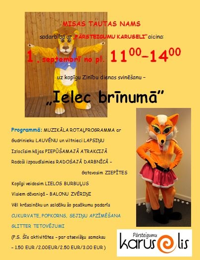 Zinību dienas svinības Misā