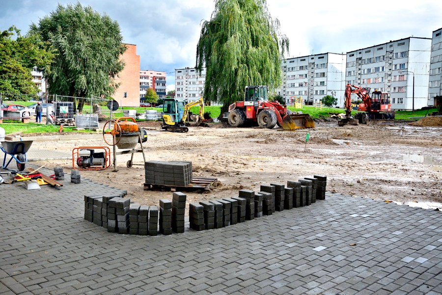 Pagalmu labiekārtošana Bauskā ieilgs