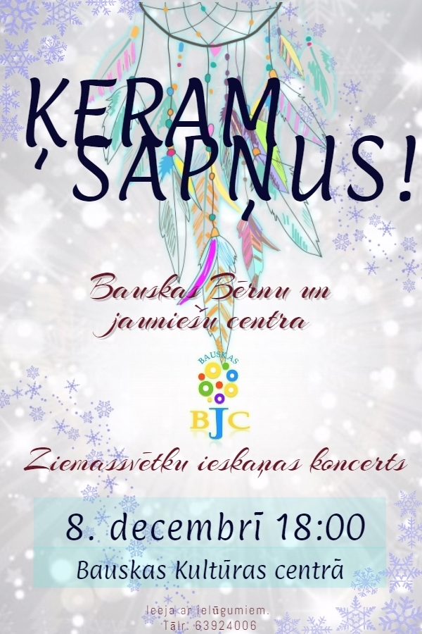 Uzvirmo Ziemassvētku noskaņa