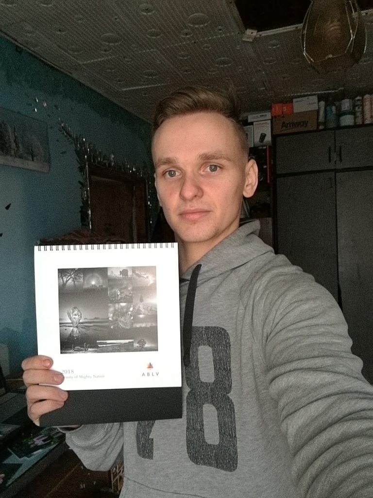 Fotogrāfa veikums iemūžināts dizaina kalendārā