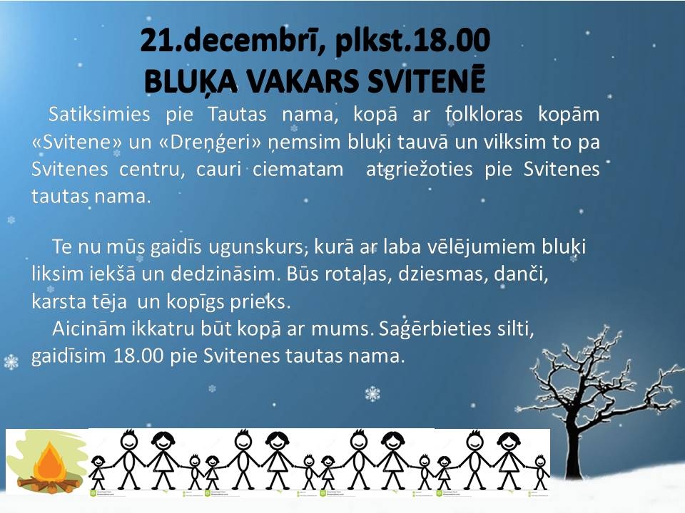 Bluķa vakars Svitenē