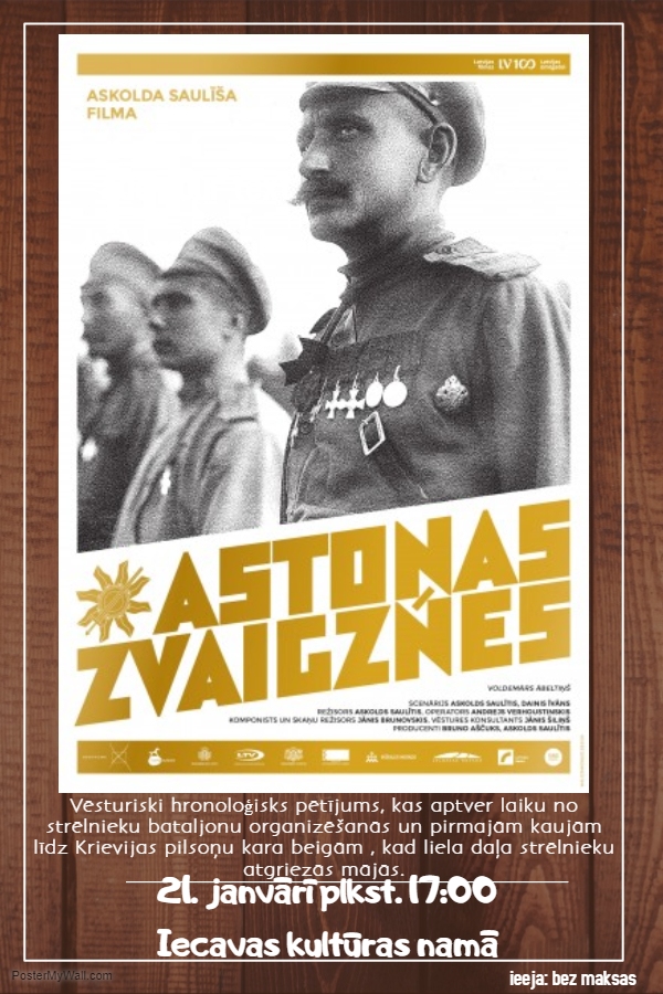 Filma «Astoņas zvaigznes» Iecavā