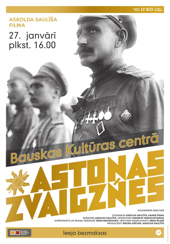 Filma «Astoņas zvaigznes» Bauskā