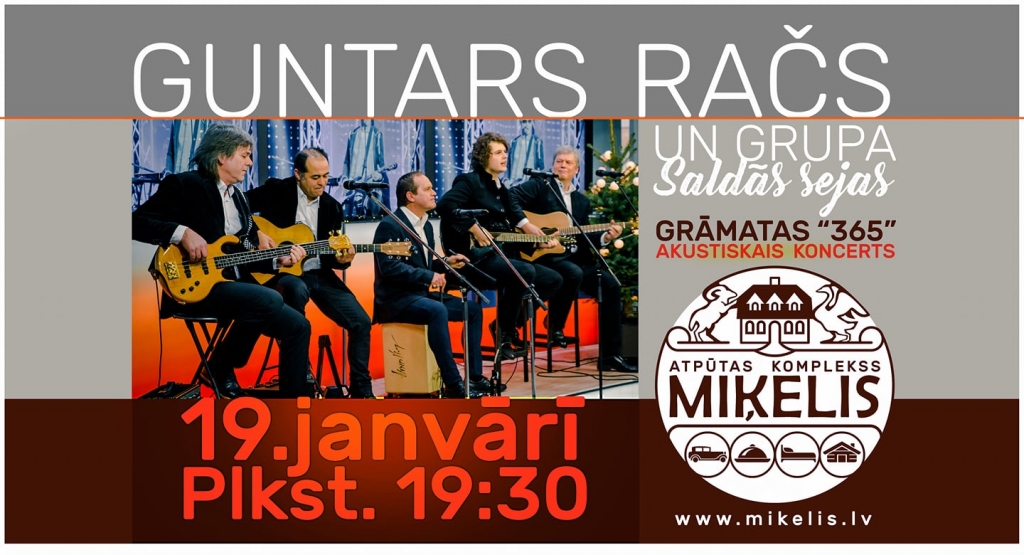 Guntara Rača koncerts «Miķelī»