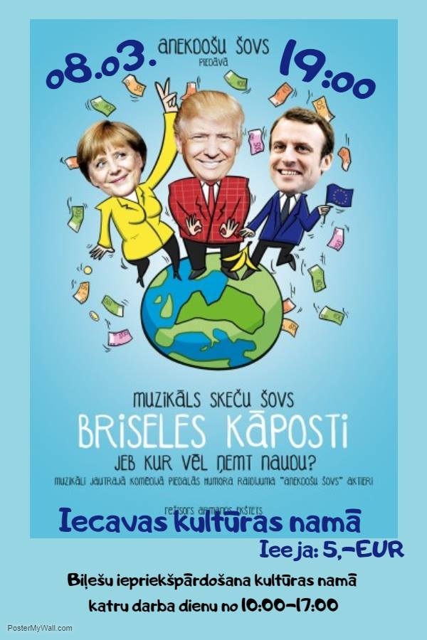 Muzikāls skeču šovs Iecavā
