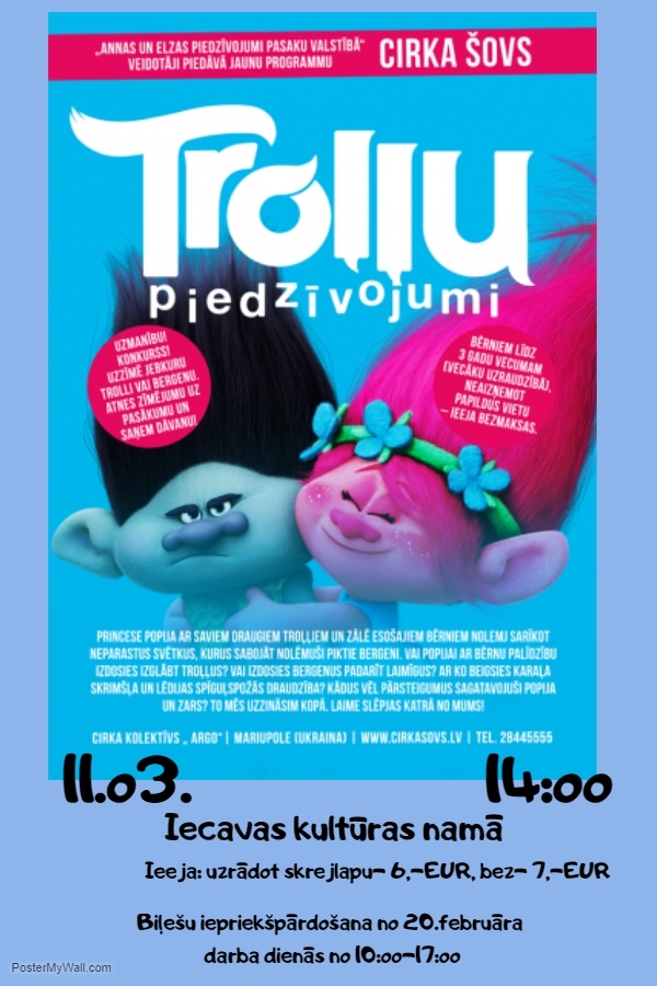 Cirka šovs Iecavā