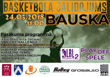 Basketbola salidojums Bauskā