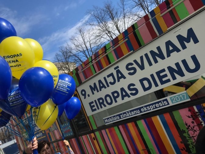 Ar dažādiem pasākumiem visā Latvijā svinēs Eiropas dienu