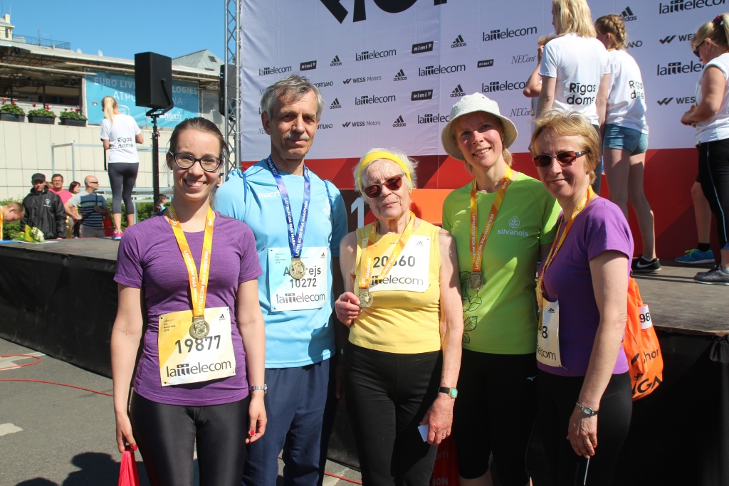 FOTO: Rīgā noritējis «Lattelecom» maratons