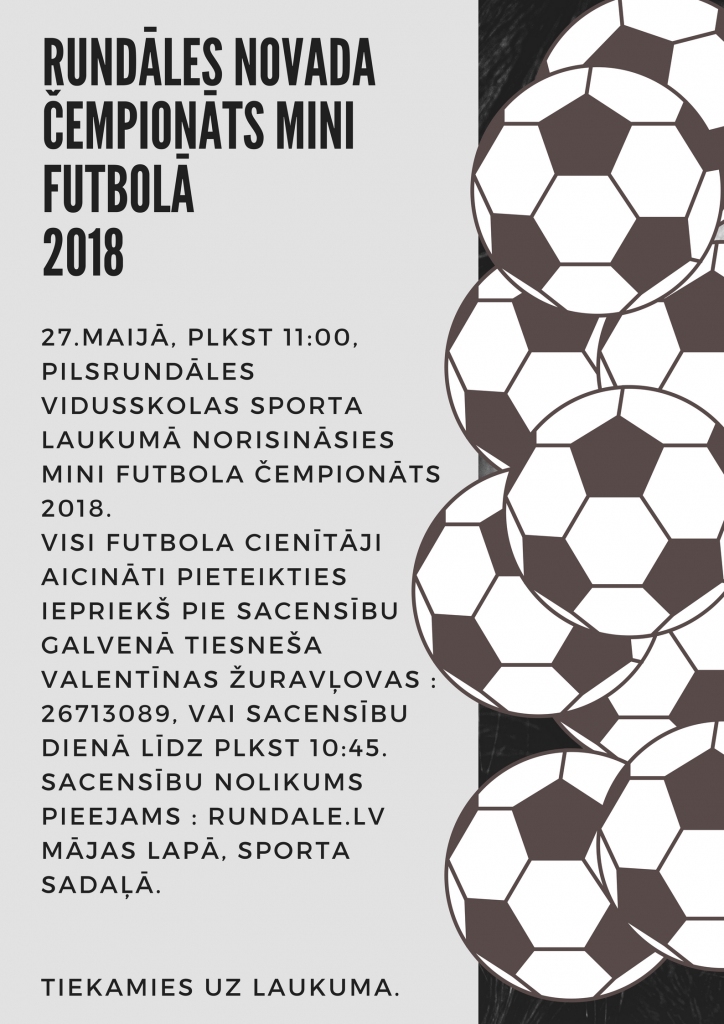 Rundāles novada čempionāts mini futbolā