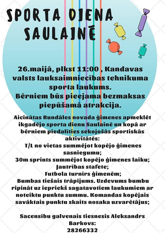 Sporta diena Saulainē