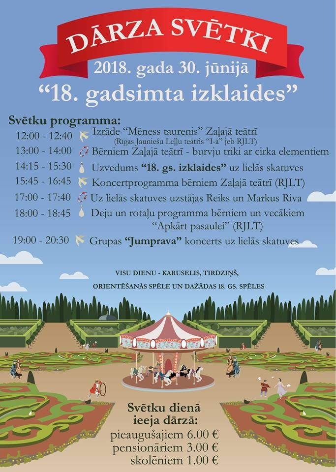 Dārza svētki Rundāles pilī