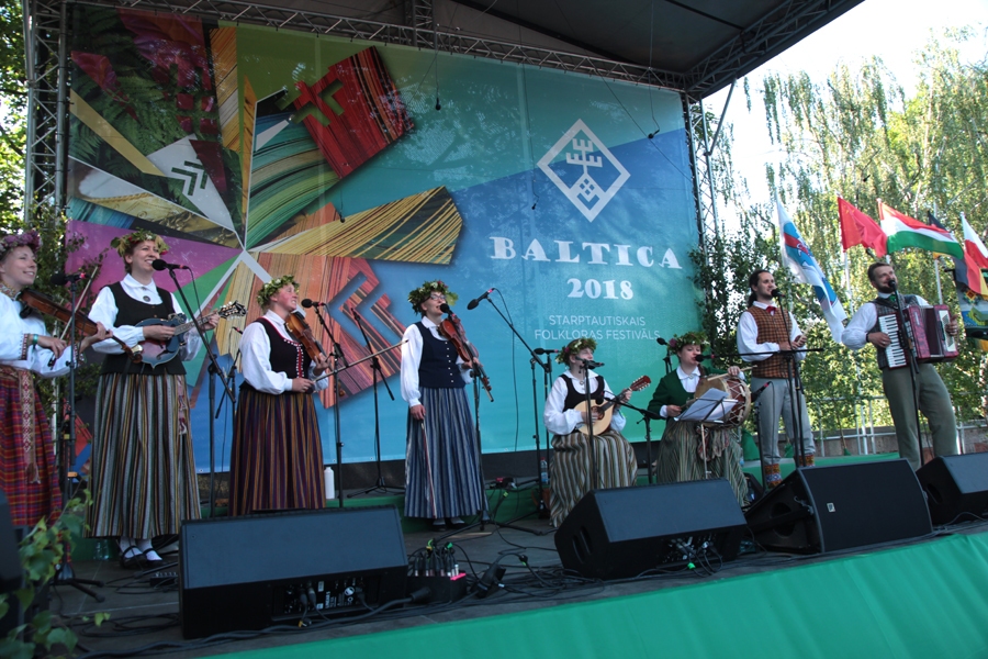 FOTO: Ziedēšana festivālā «Baltica»