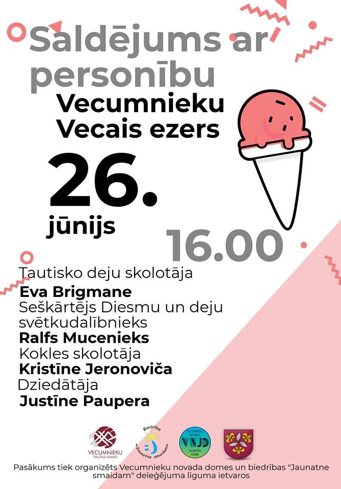 «Saldējums ar personību» Vecumniekos