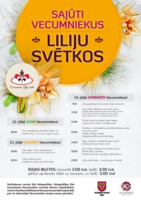 Liliju svētki Vecumniekos