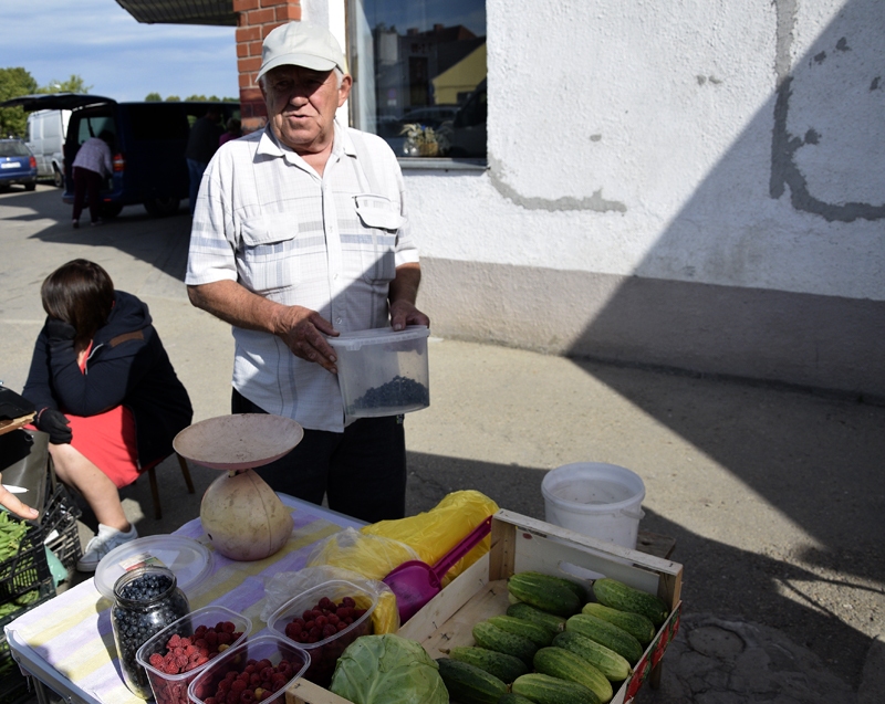 Bauzes tirgū pirmās mellenes maksā 5 eiro litrā