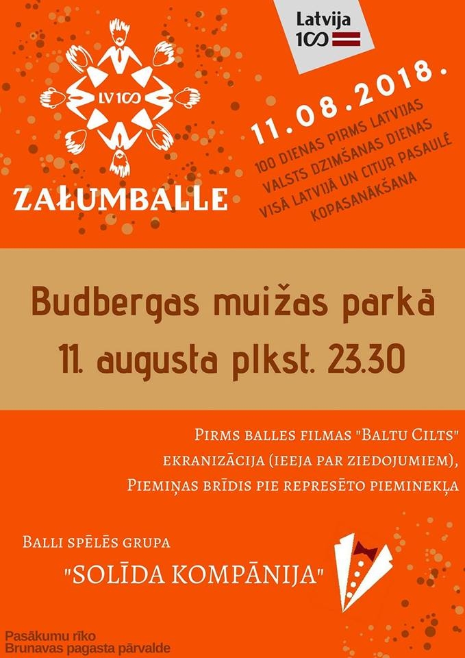 Simtgades zaļumballe Budbergā