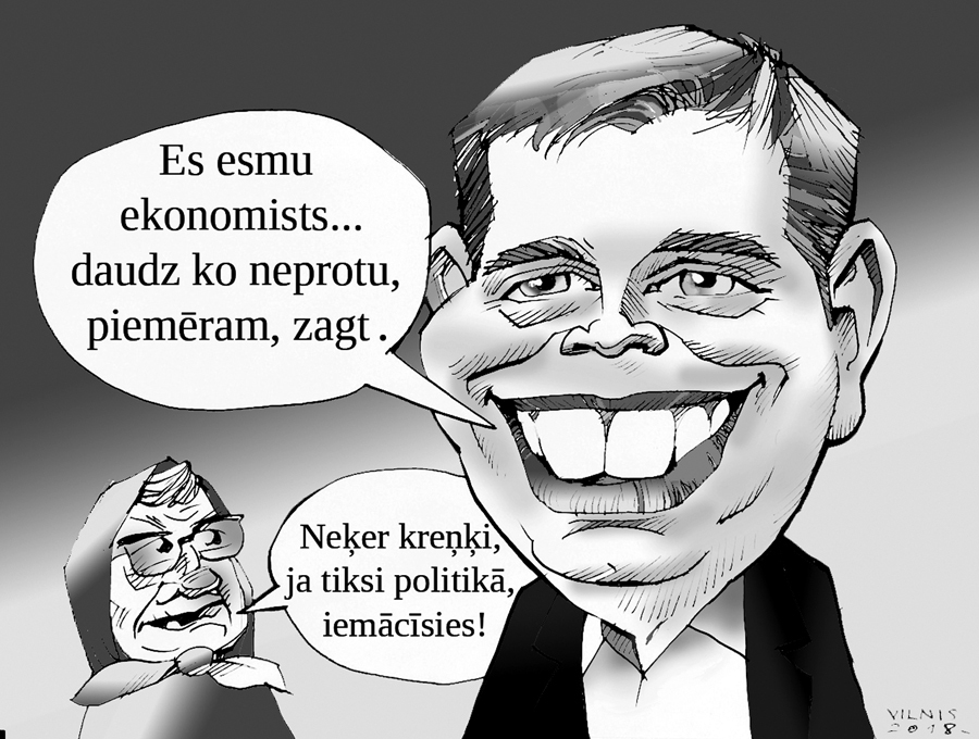 Uz jauno un drosmīgo pleciem