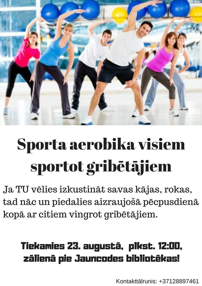 Sporta aerobika Jauncodē