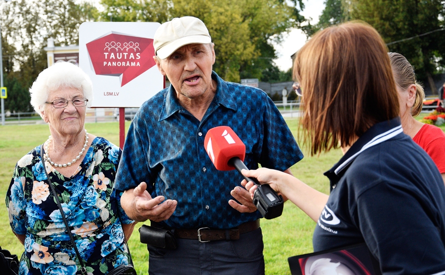 Iedzīvotāji Bauskā un Vecumniekos tiekas ar «Tautas panorāmu»