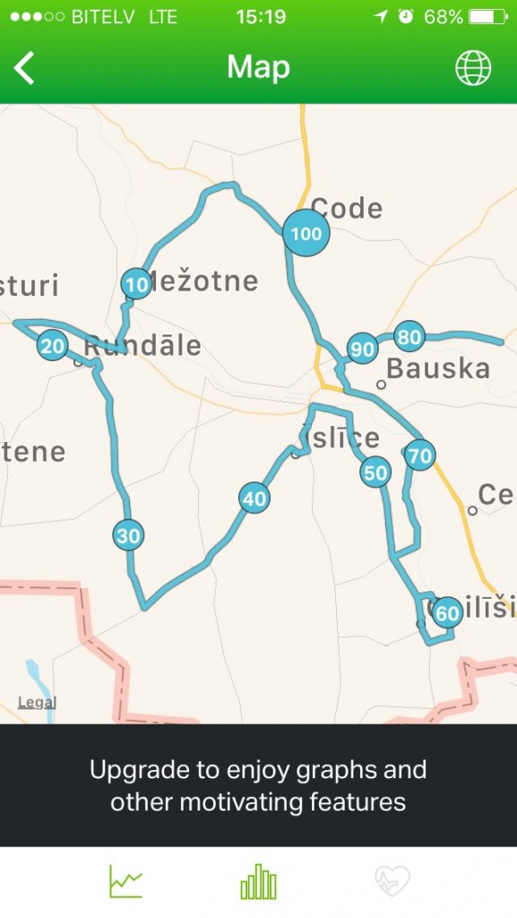 Simts kilometri baušķenieku iniciatīvā turpina krāties