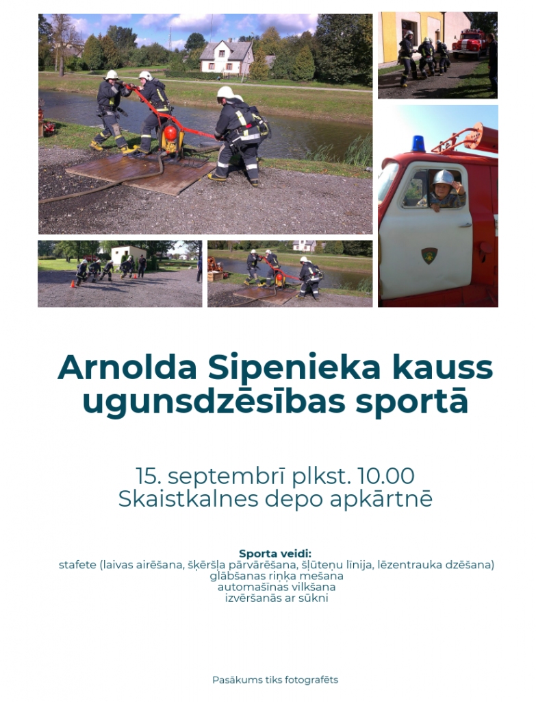 Arnolda Sipenieka piemiņas kausa izcīņa ugunsdzēsības sportā