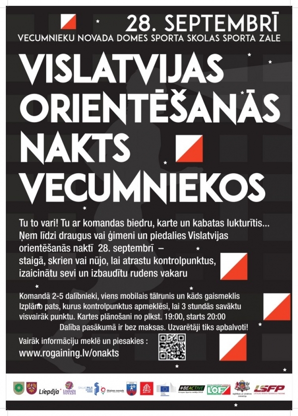 Vislatvijas orientēšanās nakts Vecumniekos