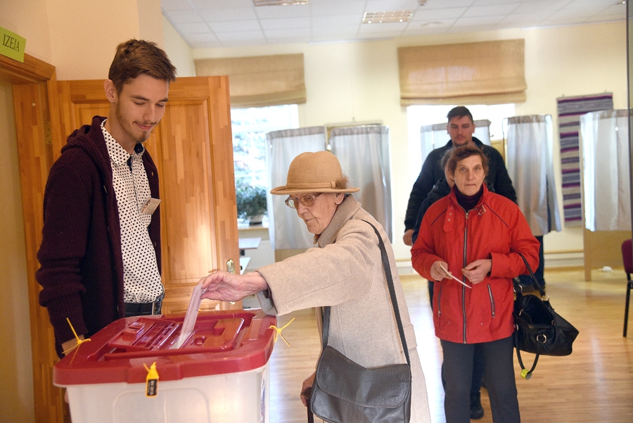 Mūspuses novados aktīvāk balso Iecavā