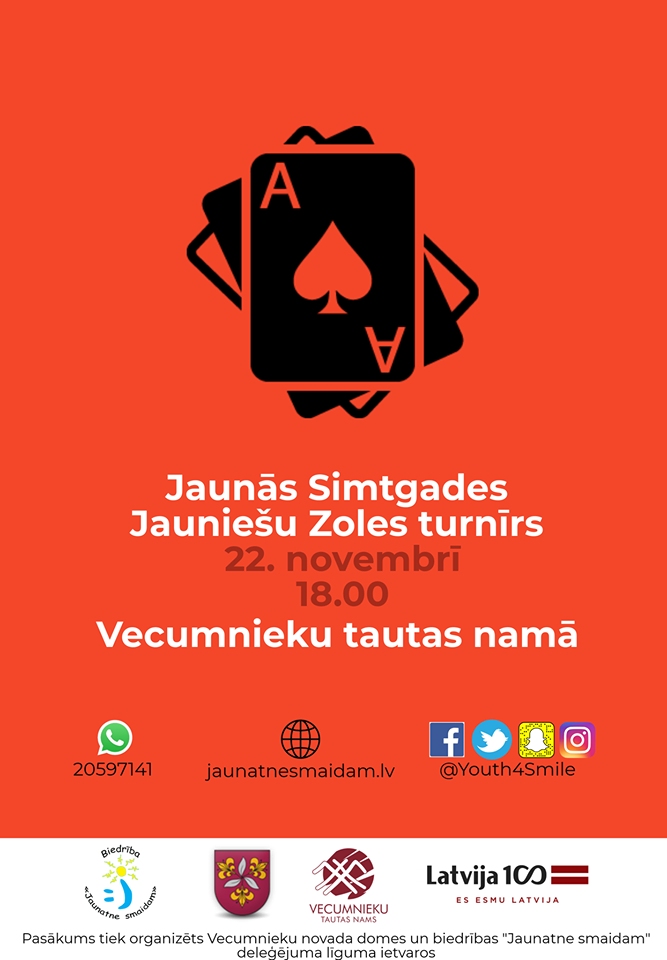 Zoles turnīrs jauniešiem Vecumniekos