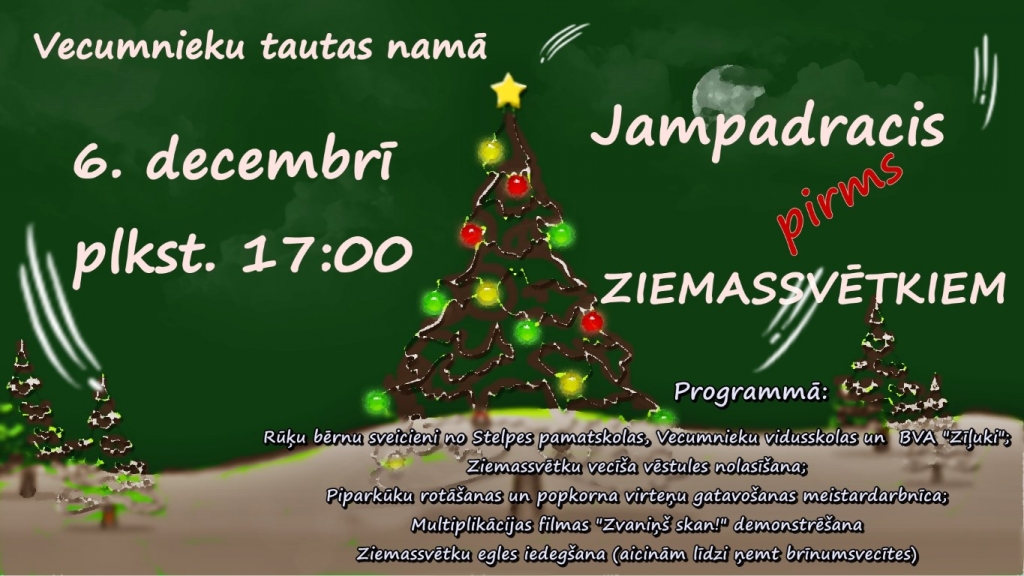 Pirmssvētku jampadracis Vecumniekos