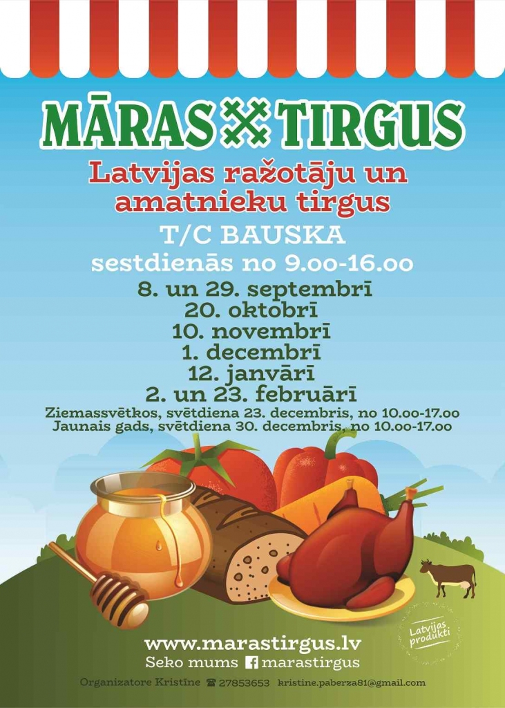 «Māras tirgus» pie «Rimi» Bauskā