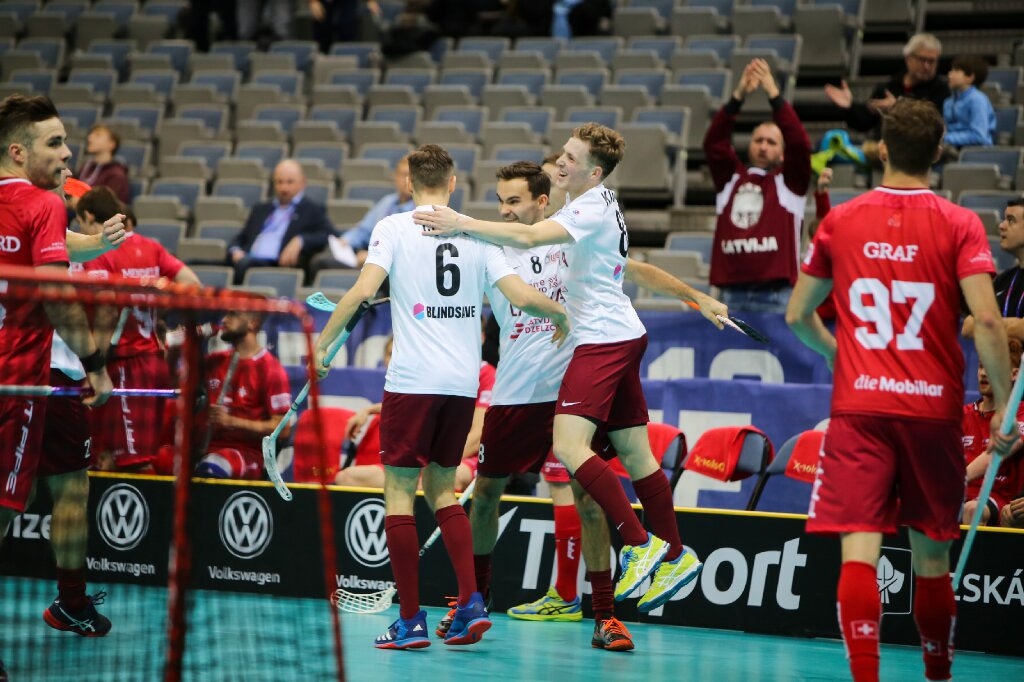 Latvijas florbola izlase izcīna piekto vietu pasaules čempionātā