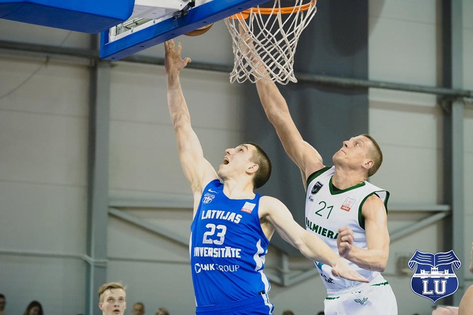 Basketbolists Jaunzems izceļas Latvijas un Igaunijas basketbola līgā