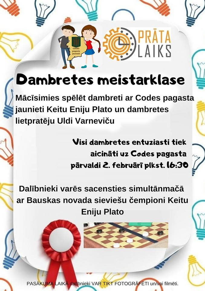 Dambretes meistarklase Codē