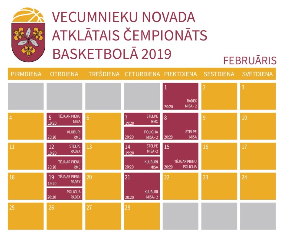 Vecumnieku novada atklātais čempionāts basketbolā