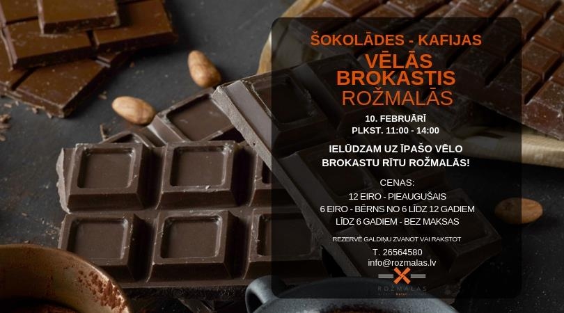 Vēlās brokastis «Rožmalās»