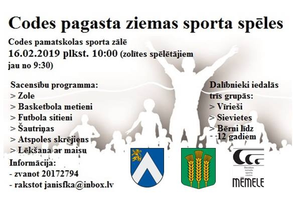 Codes pagasta ziemas sporta spēles