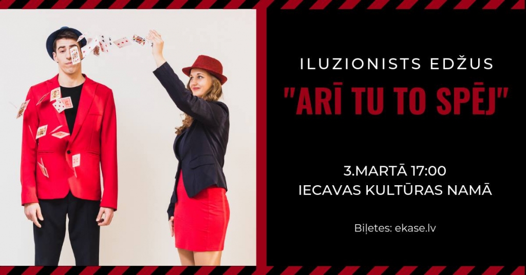 Iluzionists Edžus Iecavā