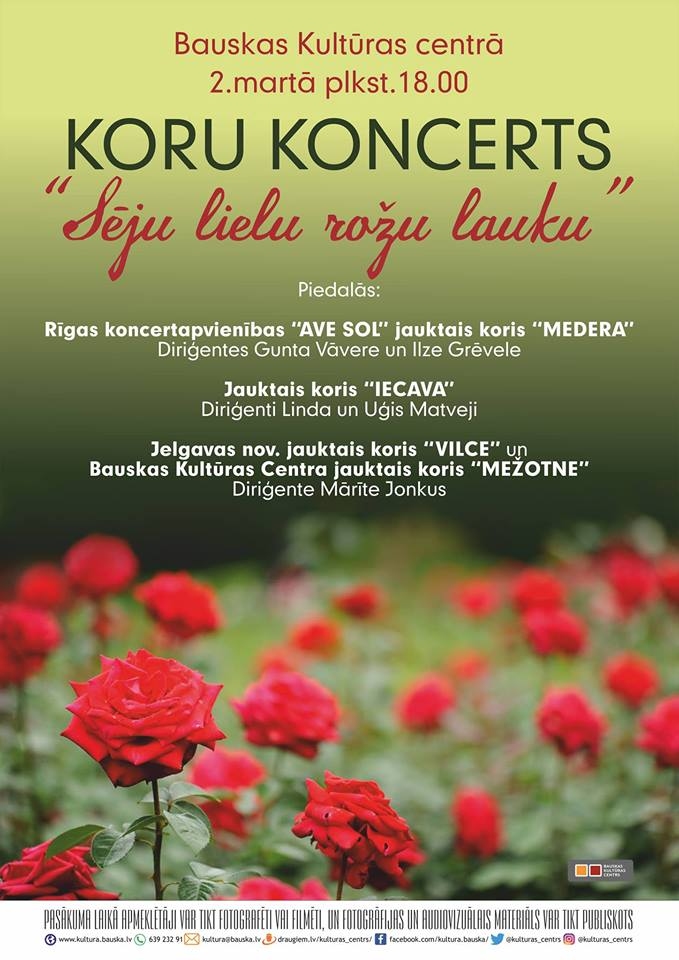 Koru koncerts Bauskā