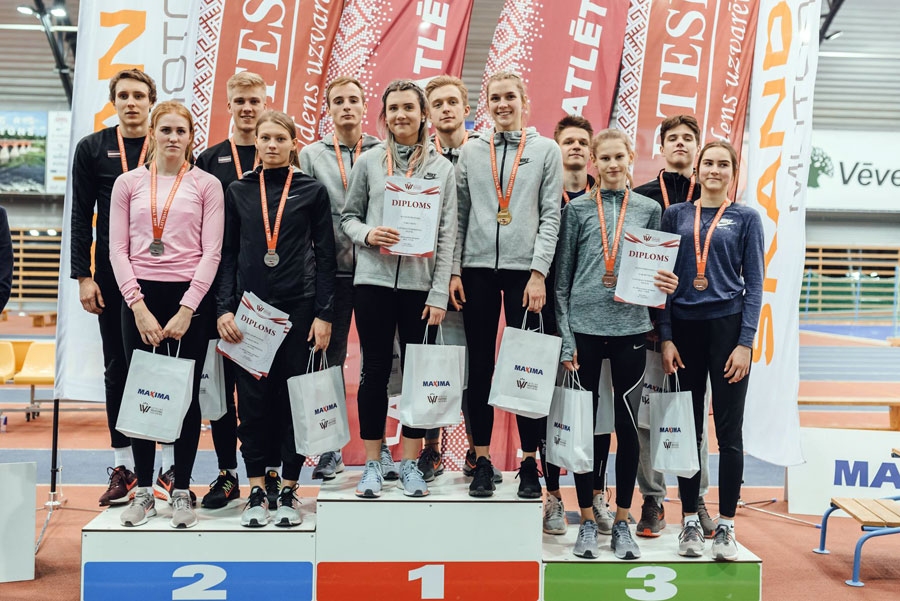 Kuldīgā aizvadīts Latvijas čempionāts telpās