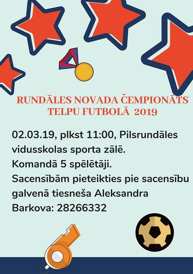 Rundāles novada čempionāts telpu futbolā