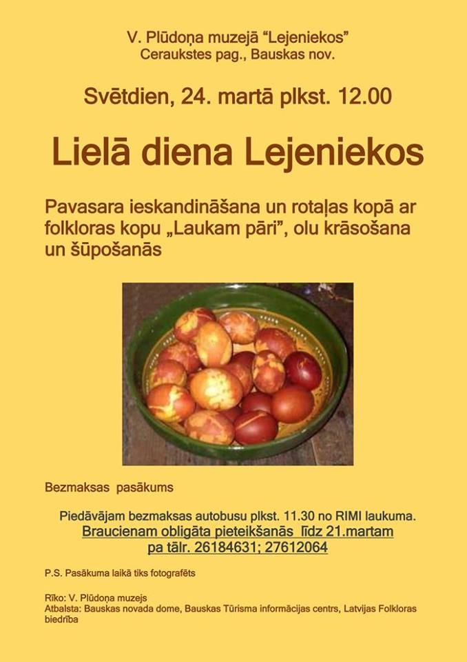 Lielā diena «Lejeniekos»