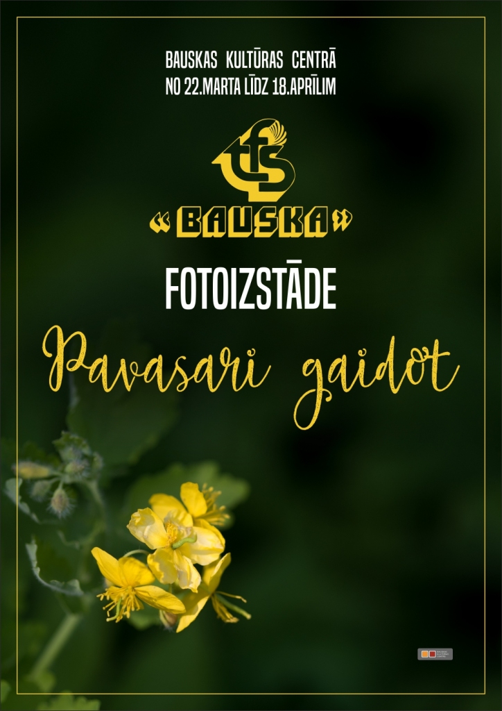 Fotoizstāde «Pavasari gaidot» Bauskā