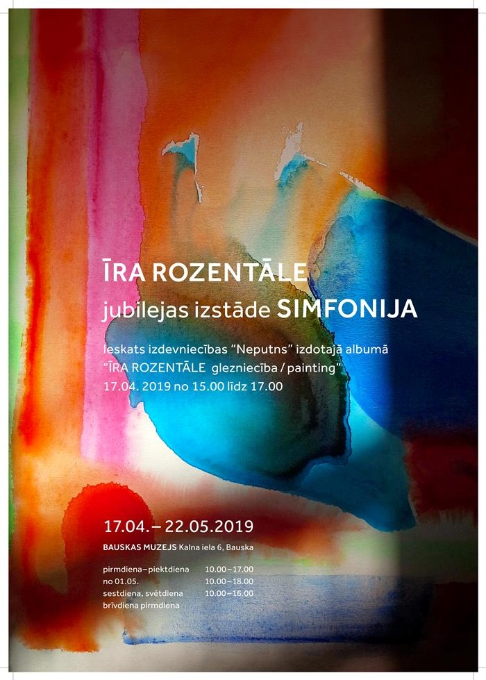 Gleznotājas Īras Rozentāles jubilejas izstāde Bauskā