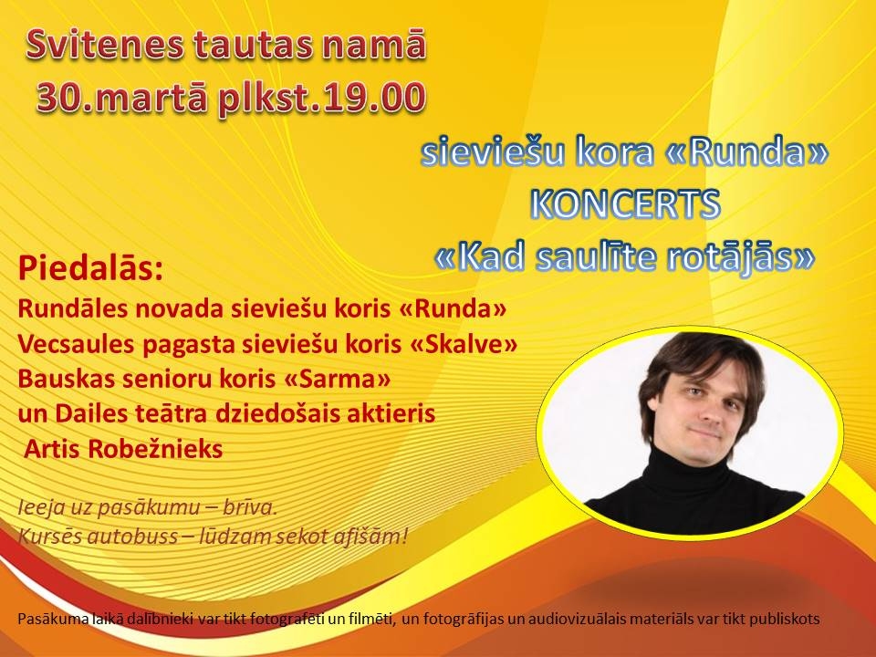 Koru koncerts Svitenē