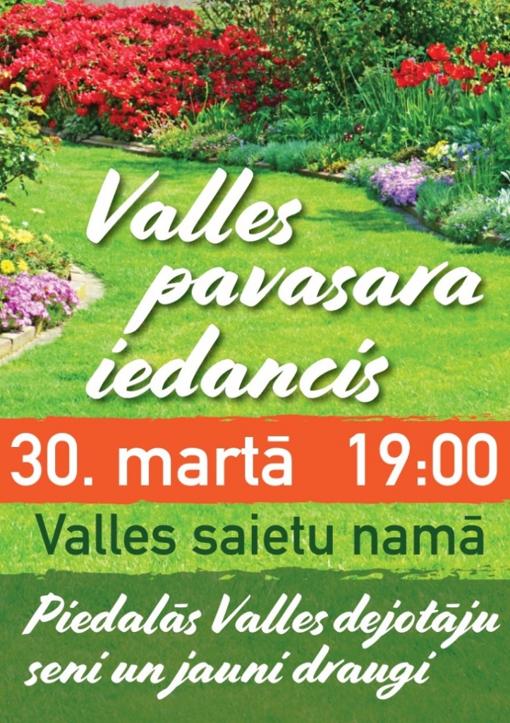 Valles pavasara iedancis