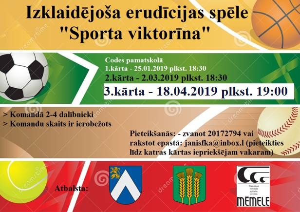 «Sporta viktorīna» Codē