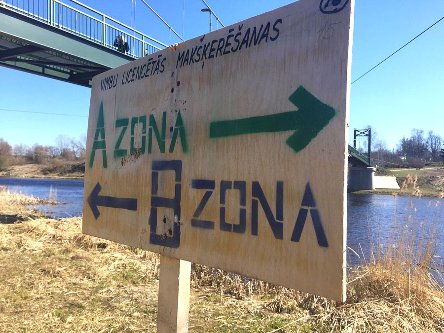Bauskas teritorijas licence neder makšķerēšanai Jelgavas novadā